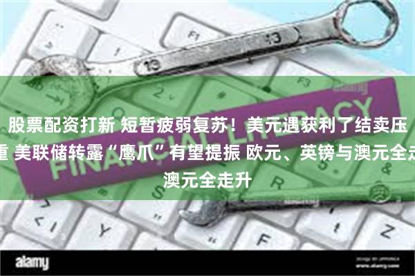 股票配资打新 短暂疲弱复苏！美元遇获利了结卖压沉重 美联储转露“鹰爪”有望提振 欧元、英镑与澳元全走升