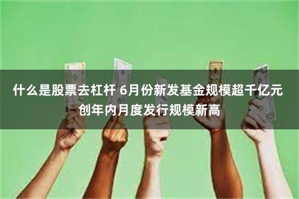 什么是股票去杠杆 6月份新发基金规模超千亿元 创年内月度发行规模新高